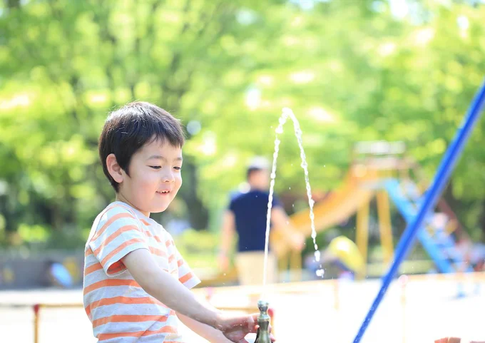 熱中症対策には水分＆塩分補給が必要