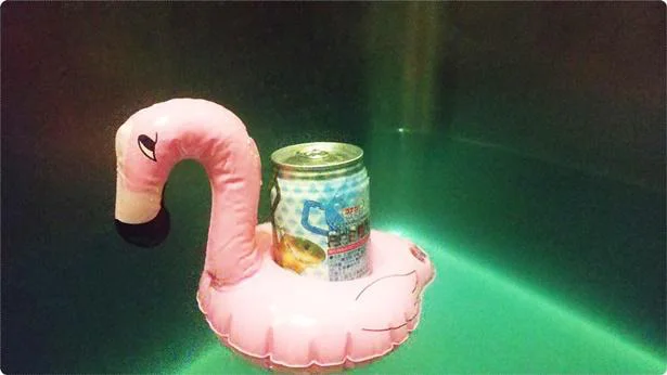 「ドリンクホルダー」はお風呂で使っても楽しめる!