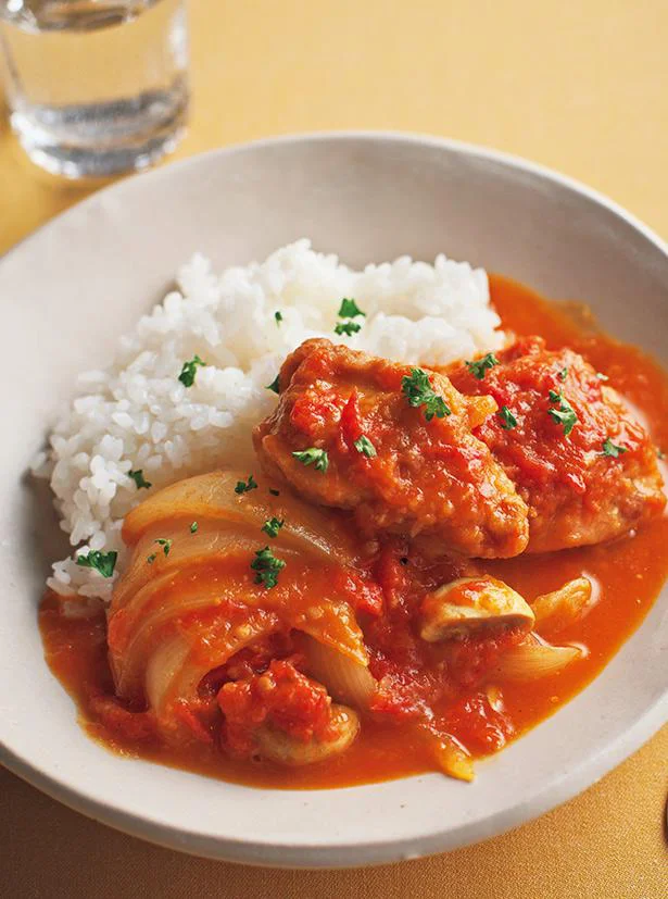 玉ねぎたっぷりチキンカレー