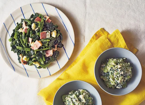 冷凍野菜は熱を通しすぎないのがコツ！“グチャッとしない”冷凍青菜レシピ2選