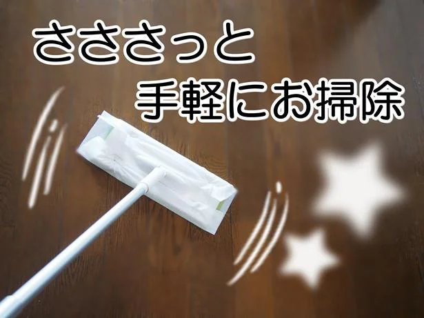 らくらくお掃除!手軽に交換♪