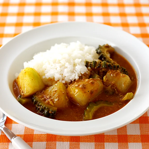 「とうがんとゴーヤーのカレー」