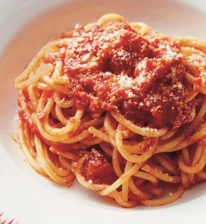 【画像を見る】缶詰ひとつで濃厚「トマト缶だけスパゲッティ」