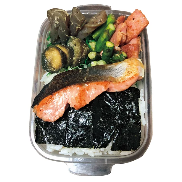 月▷おふくろの味鮭のり弁当