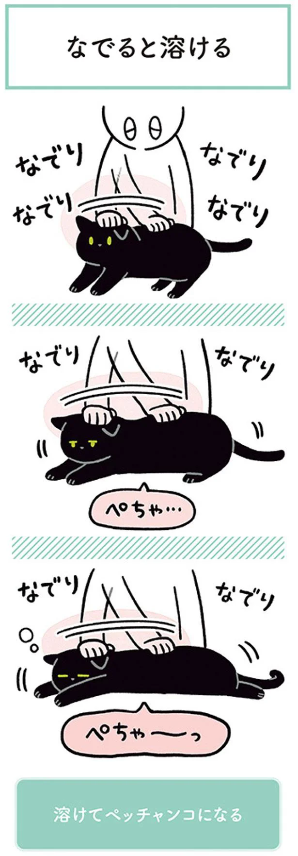 なでなでを満喫 黒猫ろんと暮らしたら2 3 3ページ目 レタスクラブ