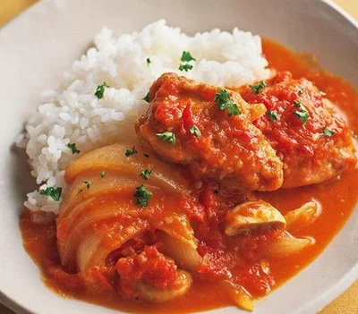 玉ねぎたっぷりチキンカレー