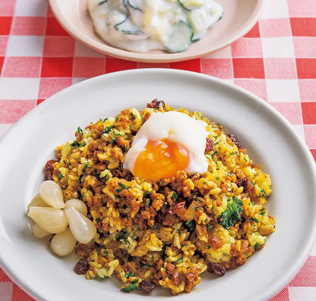 ドライカレー風混ぜご飯