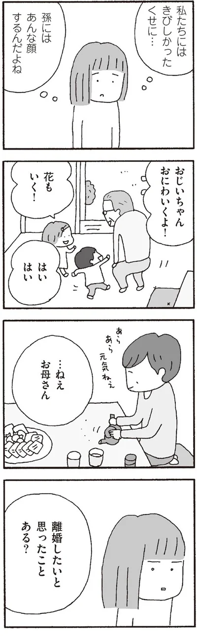 お母さん、離婚したいと思ったことある？