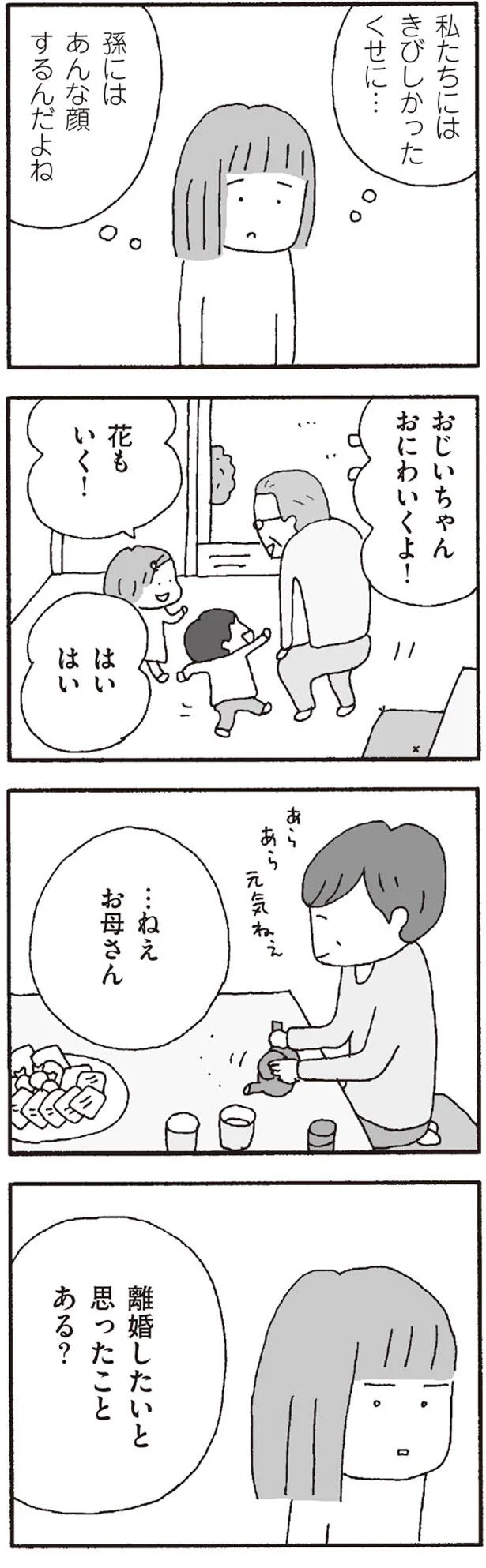 お母さん、離婚したいと思ったことある？