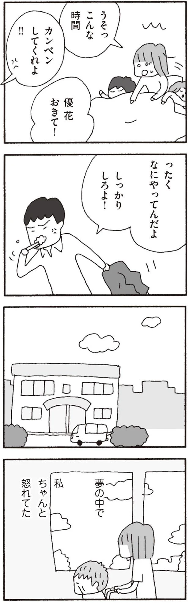 夢の中で怒れてた