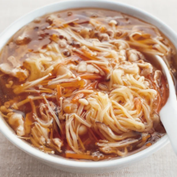 「酸辣湯(サンラータン)麺」