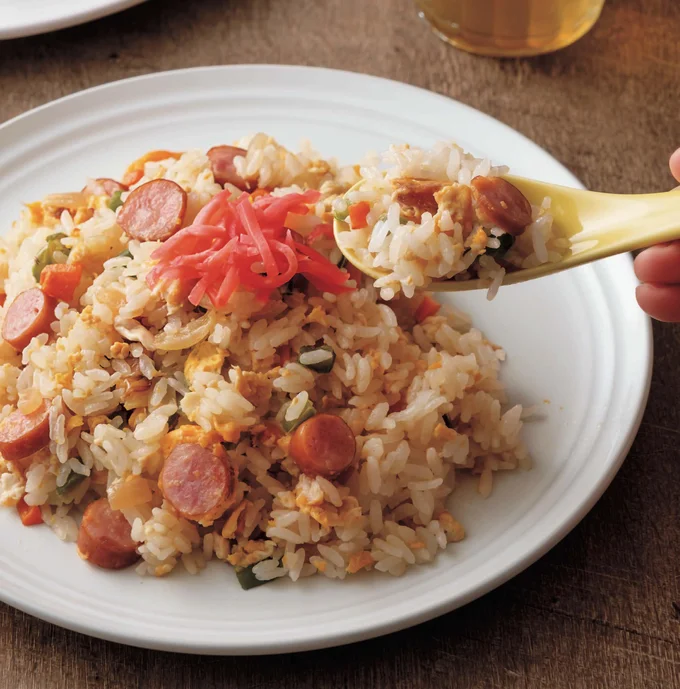 ご飯のパラパラ感がうれしい「炒めたようなチャーハン」