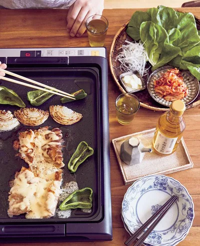ドーンと出すだけ！あとは各自おまかせの“味つけいらず”ラクチンレシピ