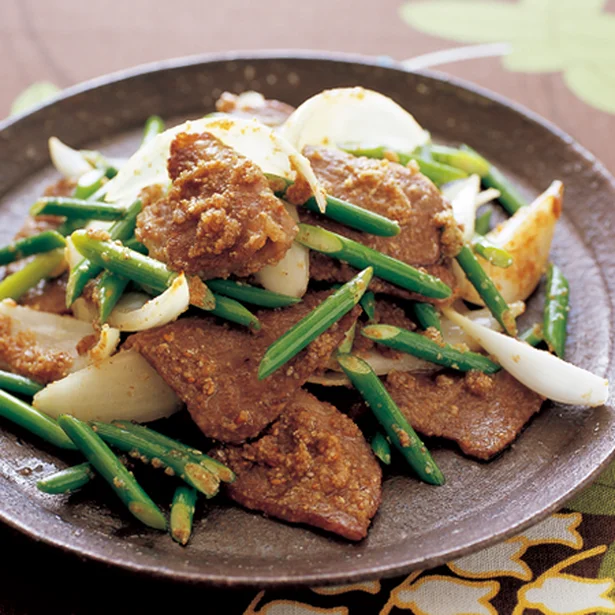 「焼き肉の塩ごまだれ」