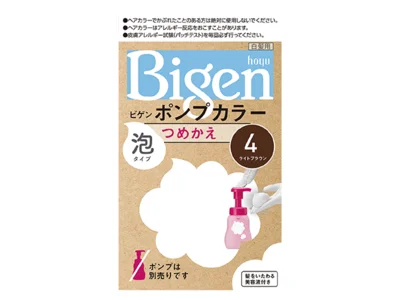 ビゲン ポンプカラー つめかえ［医薬部外品］ 全12色 各￥638（編集部調べ）／ホーユー