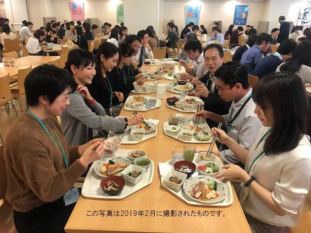 これが噂の花王の社員食堂!(一般の方は入れないのでご注意ください)