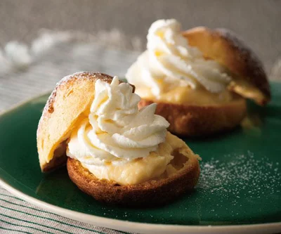 シュー生地はトースターにおまかせの「シュークリーム」　オーブンなしで激ウマッ！スイーツ(2)