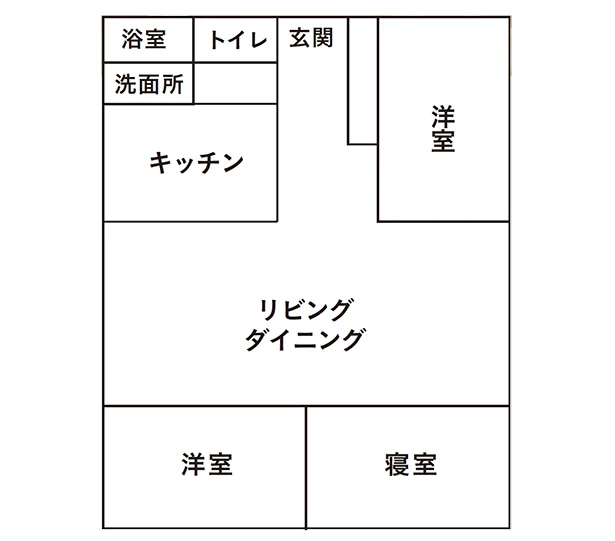 teramoto さん宅の間取り