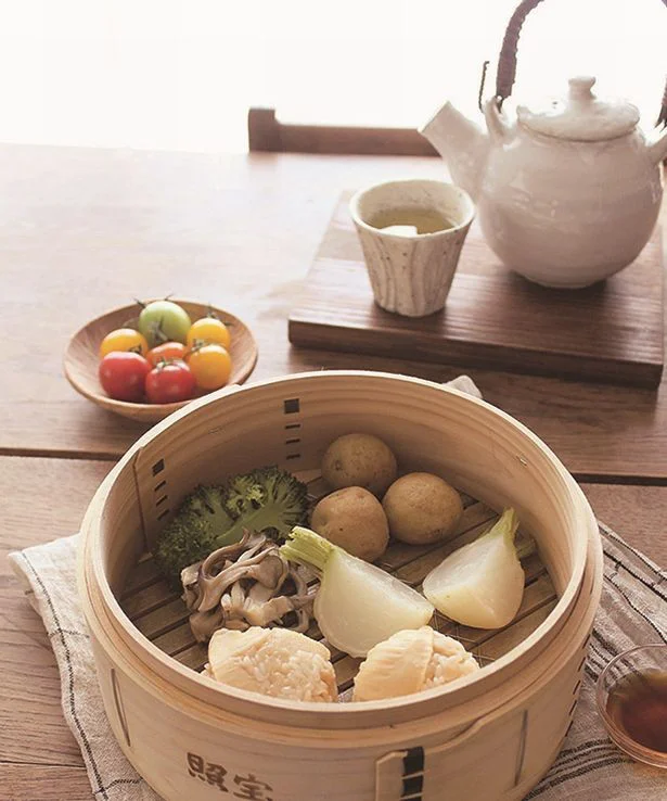 人気ブロガー発「お気に入りのせいろで蒸した温野菜をそのまま食卓へ」