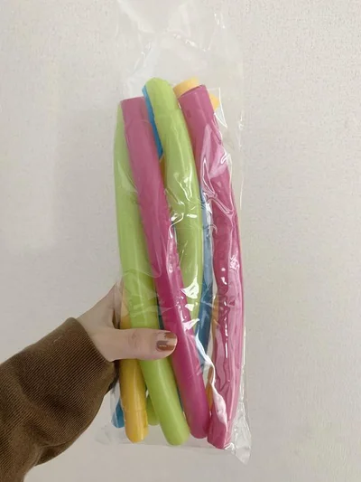 【画像】「組み立て式フラフープ」はバラバラにすれば収納も場所をとりません