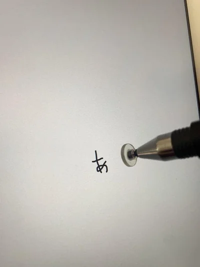サラサラと細かい字が書けるようになりました