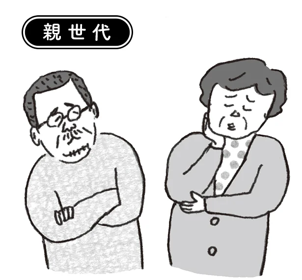 親世代もモヤモヤしていることがある??