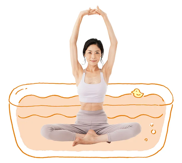 真冬の寒さには あったか い お風呂でホットヨガ つらい冬の冷えやコリに効くんです お風呂でヨガ 1 3ページ目 レタスクラブ 真冬の寒さには あったか い お風呂でホットヨガ つらい冬の冷えやコリに効くんです お風呂でヨガ 1 3ページ目 レタスクラブ