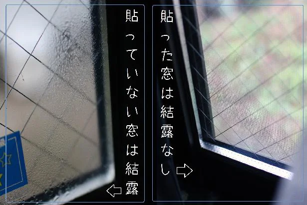 窓から逃げる熱を守り、嫌な結露もなくなる。