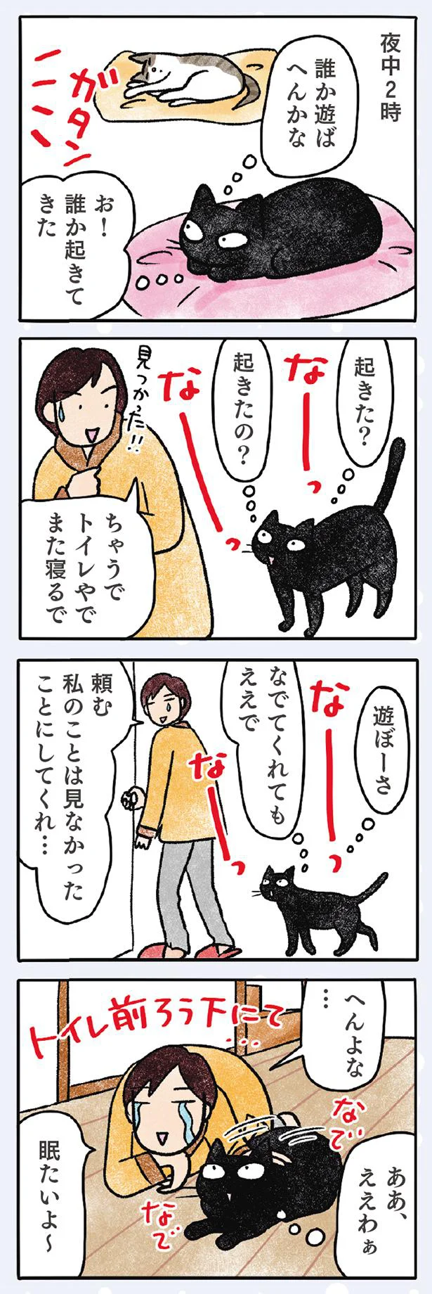 ナノと下僕な家族たち 黒猫ナノとキジシロ猫きなこ 3 画像6 6 レタスクラブ