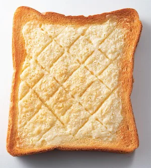 クッキー生地は混ぜるだけですぐできる！「メロンパントースト」　冷凍保存de朝ごパン(9)