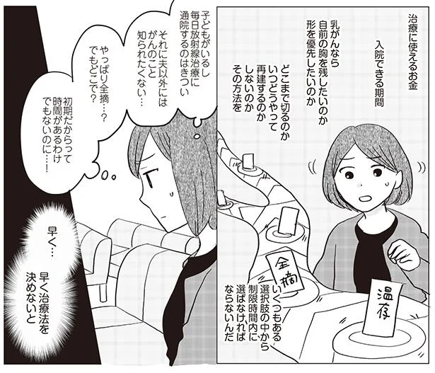 治療法が決まらない　がんの記事を書いてきた私が乳がんに!?(2)