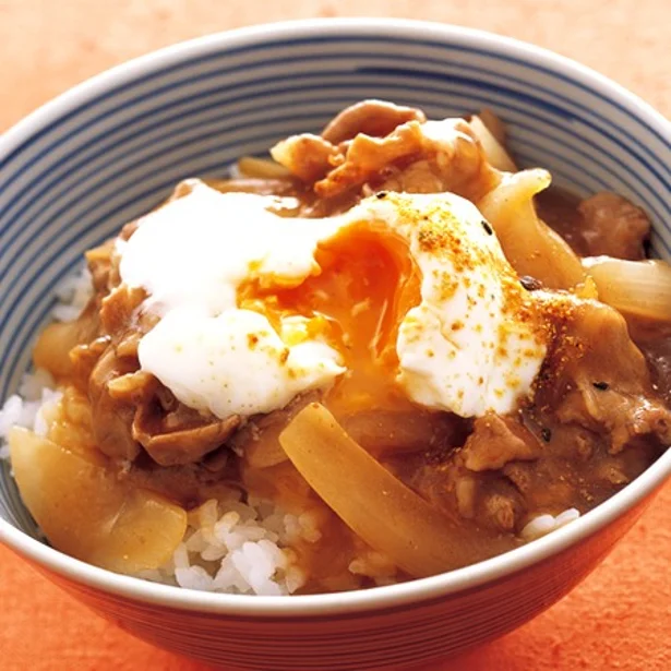 「豚のとろみしょうが焼き丼」