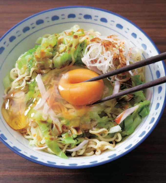 たっぷり具入りで大満足！「かま玉ラーメン」