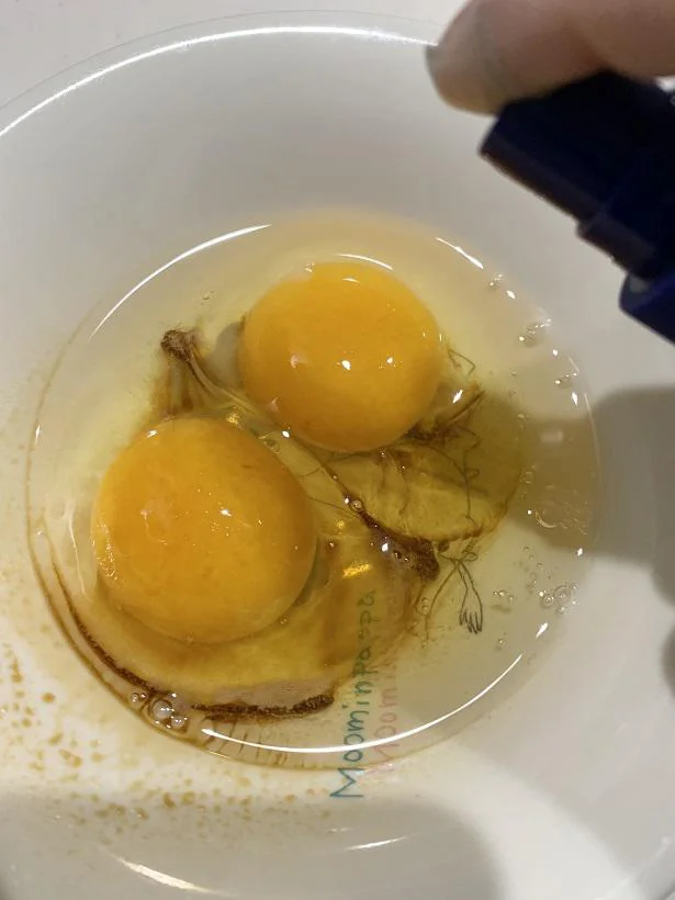 卵焼きを作る際にもシュシュっと便利