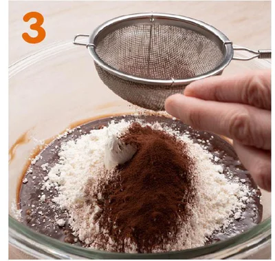 チョコレートブラウニーの作り方3