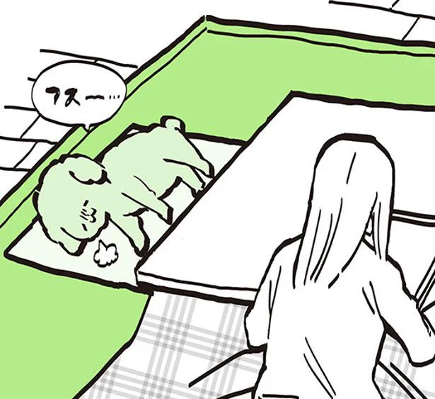 サウナのおっさん風コタツ術　うちのトイプーがアイドルすぎる。2（41）