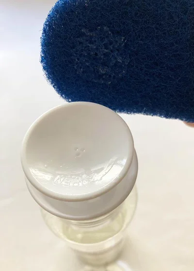 洗剤が出てくる！