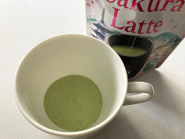 宇治抹茶に桜をプラス！「京都宇治抹茶サクララテ」