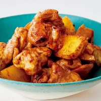 味付けはウスターソースだけ！ 「とり肉とじゃがいものウスターソース照り煮」