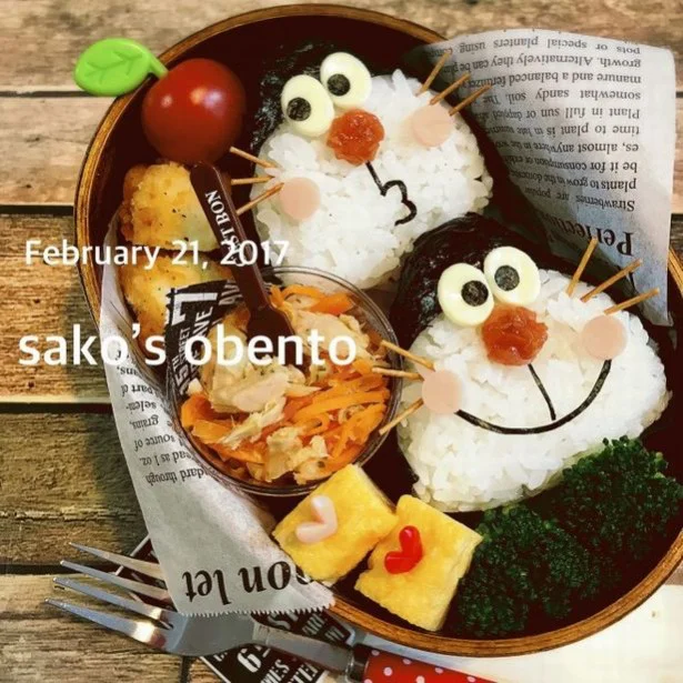 【キャラ弁】ドラえもん春映画がいよいよ公開スタートの今、絶対盛り上がりそうなお弁当