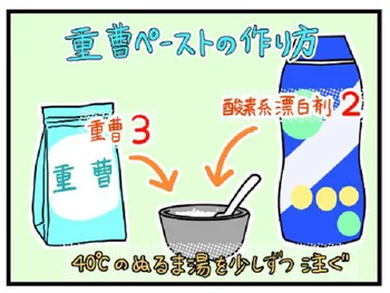乳製品をこぼした服の洗い方3