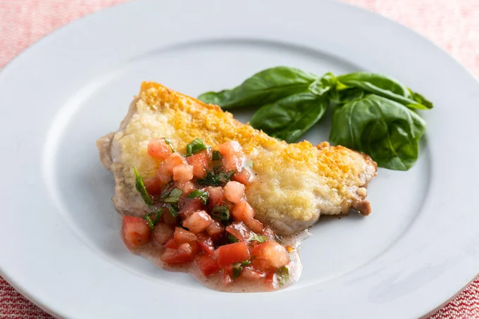 ビストロで作った「チーズカツレツ」