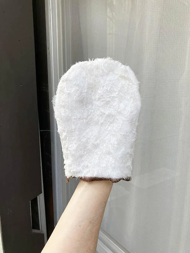 使用前のボア面。白がまぶしい~