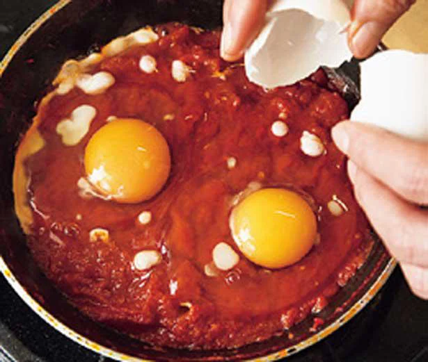 卵のトマト煮の作り方