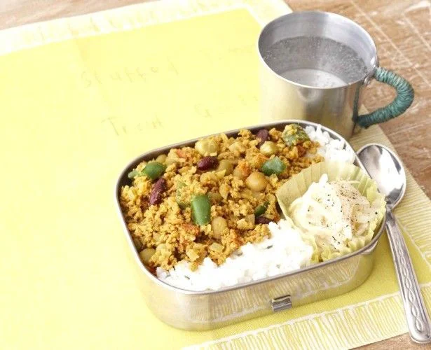 ポリ袋をもむだけでOK！お弁当に、夕飯に大活躍する「キーマカレーの素」
