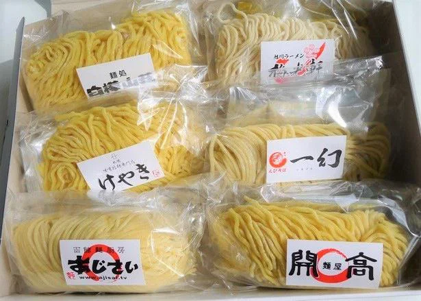 各店ごとに麺の太さやちぢれ具合など、個性が際立っています