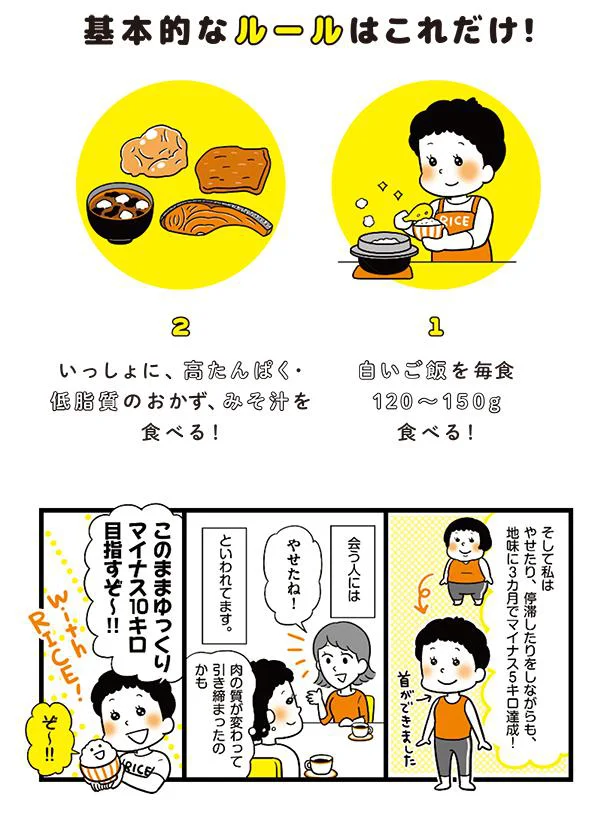 お 米 食べ て 食べ て ダイエット