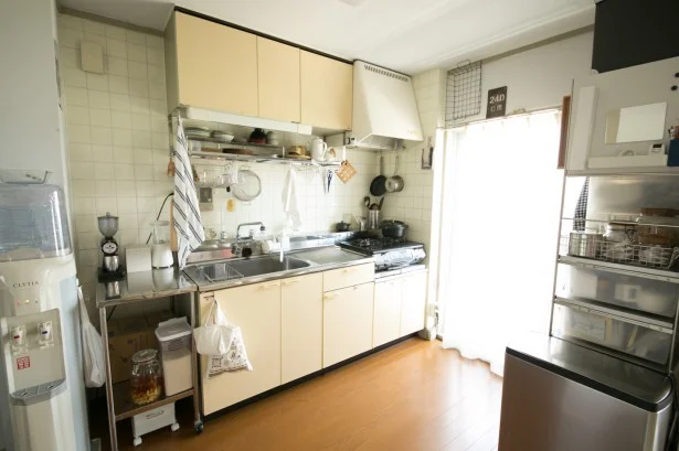 適材適所にものが整理整頓されている本多さん宅のキッチン