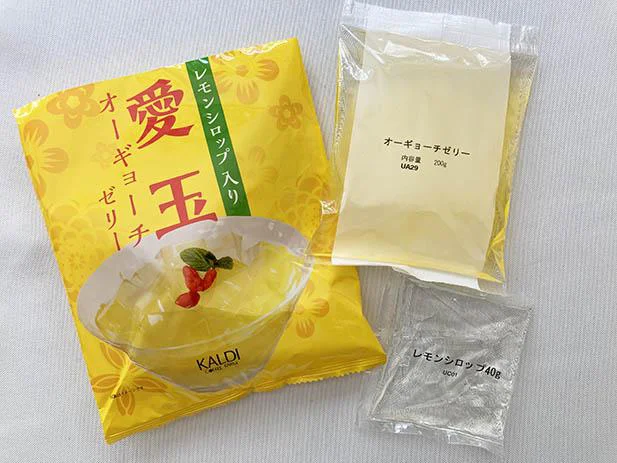 冷蔵庫でしっかり冷やして食べたい「愛玉(オーギョーチーゼリー)」