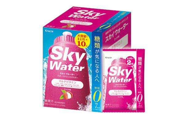 ライチ味▷コンディションが気になるときに。糖類ゼロで、理想のコンディションに必要な11種類のマルチビタミンを配合。ほんのり甘酸っぱい味わい。